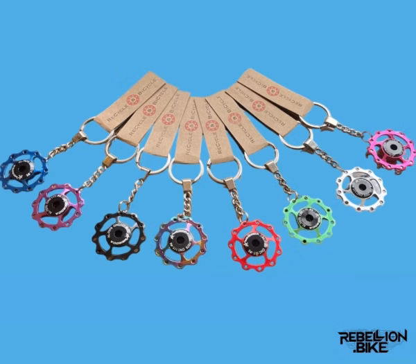 jockey wheel keyring